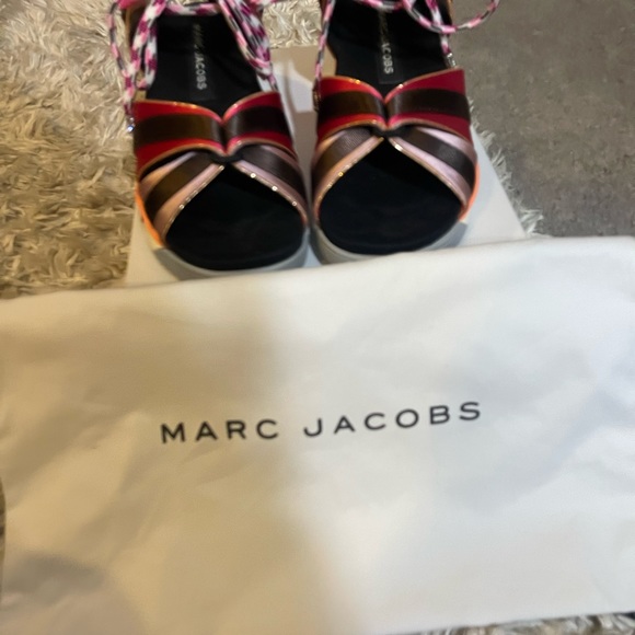 marc jacobs somewhere sport sandal with sock